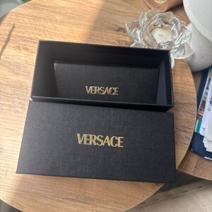 Versace Black and Gold Box (empty.)